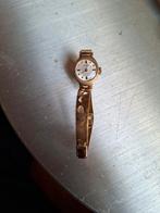 Ancre gold plated dames horloge teab, Ophalen of Verzenden, 17 tot 18, Goud, Dame
