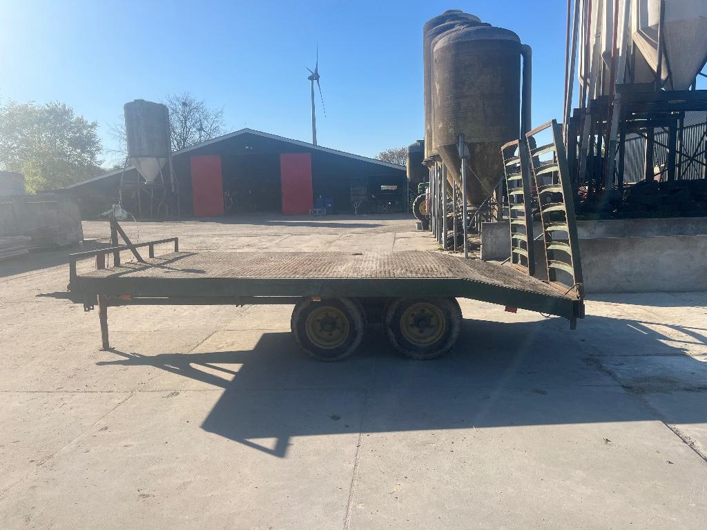 Platte wagen / dieplader, Zakelijke goederen, Agrarisch | Werktuigen, Ophalen, Overige, Transport