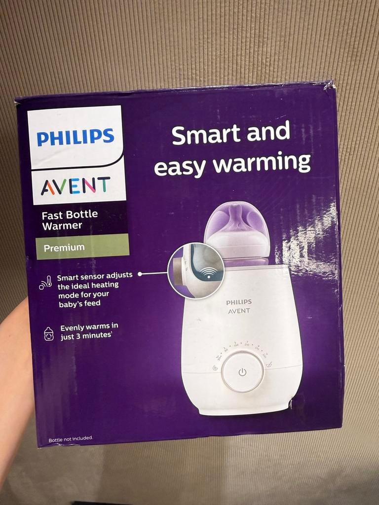 Philips Avent flessenwarmer nieuw in doos, Ophalen of Verzenden, Nieuw, Flessen- of potjesverwarmer