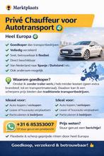 Auto transport chauffeur Europa | verzekerd & voordelig