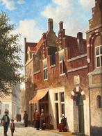 Ron Meilof, ingelijst stadsgezicht, Ophalen