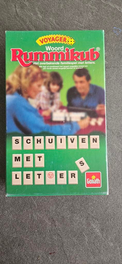 woord rummikub, Hobby en Vrije tijd, Gezelschapsspellen | Overige, Ophalen of Verzenden, Gebruikt