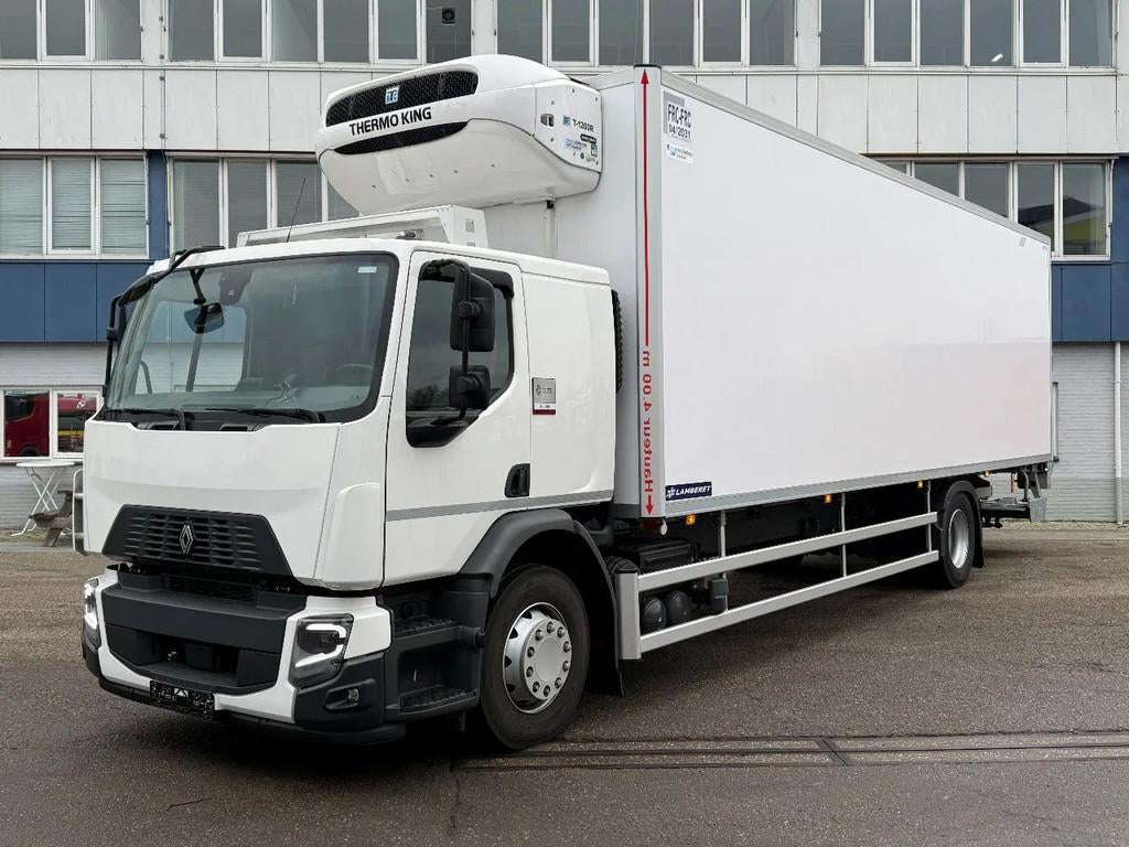 Renault D WIDE 19T + THERMO KING T-1200R + DHOLLANDIA 1.500, Auto's, Vrachtwagens, Automaat, Achterwielaandrijving, Euro 6, Renault