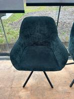 Nieuwe Eijerkamp draaifauteuil  2x - Blauw groen petrol, Huis en Inrichting, Fauteuils, Ophalen, Minder dan 75 cm, Nieuw, Stof