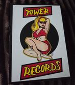 Pin-up - Tower Records, Verzenden, 1980 tot heden, Ongelopen, Overige thema's