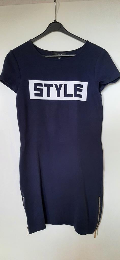 Nikkie Jurk Maat 34, Blauw, Ophalen of Verzenden, Zo goed als nieuw, Nikkie