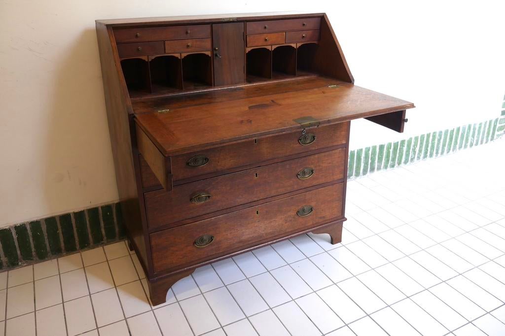 Antiek Secretaire | mahonie | circa 1790-1810, Antiek en Kunst, Ophalen