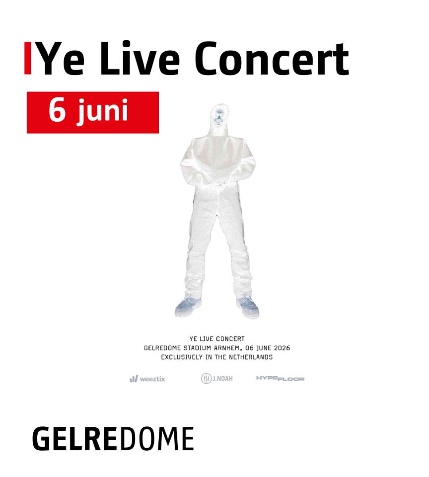 2 tickets Kanye West Gelredome 6 juni, Twee personen, Juni