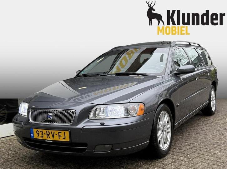 Volvo V70 2.4 Summum Aut. |Schuifdak|Leder|Trekhaak|, Auto's, Volvo, Bedrijf, Te koop, V70, ABS, Airbags, Airconditioning, Alarm