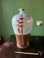 Grote, gave vaas, lichtblauw in Chinese stijl, Antiek en Kunst, Antiek | Vazen, Ophalen