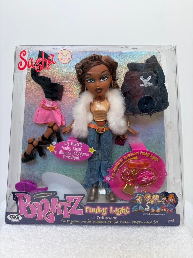 Bratz Sasha Funky Light Collection Pop - Nieuw in doos, Ophalen of Verzenden, Nieuw, Overige typen