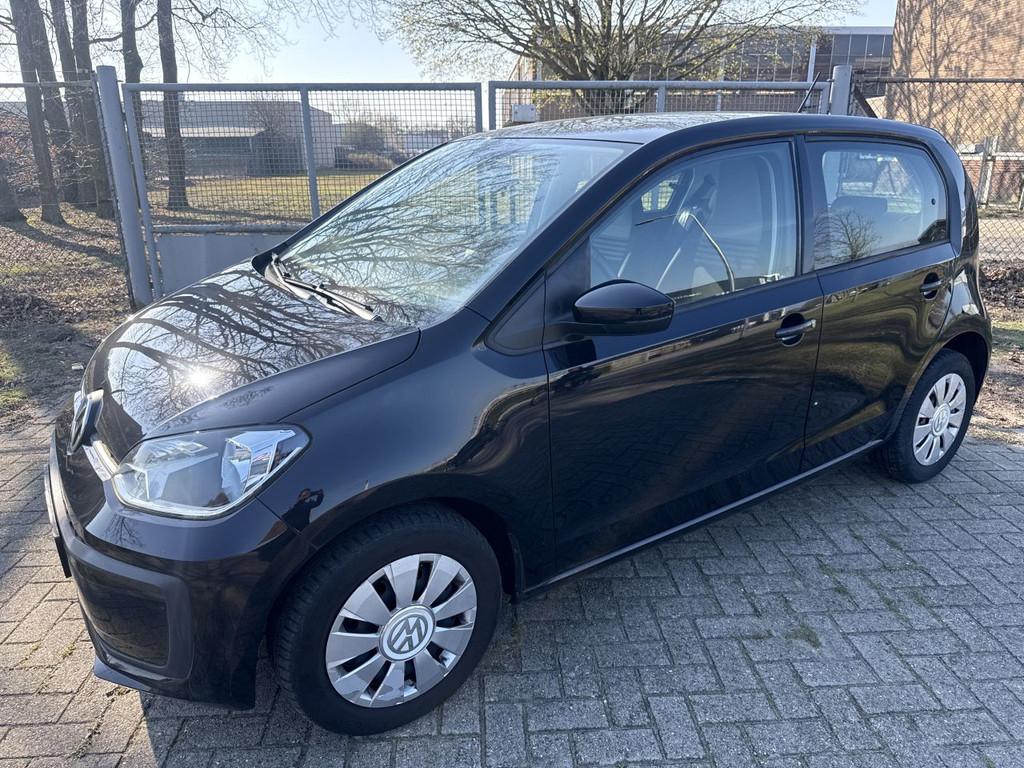 Volkswagen up! 1.0 MOVE UP! AIRCO LUXE 151000 KM BOUWJAAR 20, Auto's, Volkswagen, Up!, Zwart, Bedrijf, Handgeschakeld