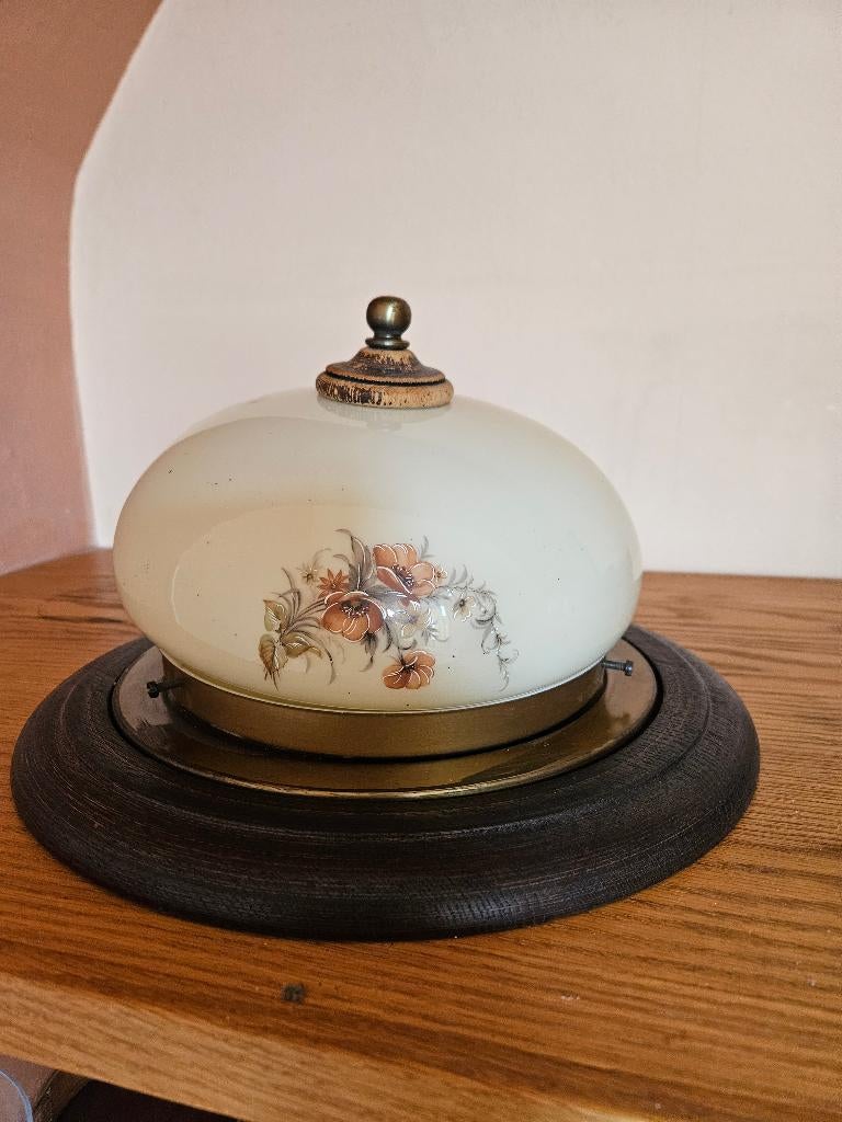 Plafonlamp, Ophalen, Gebruikt, Glas, Minder dan 50 cm