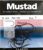 VMC en Mustad haken voor snoekbaars, baars en forel, Verzenden, Nieuw, Haak