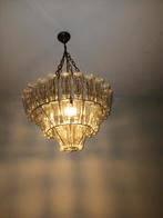 Kroonluchter, Ophalen of Verzenden, Gebruikt, Glas