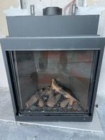 Inbouw Gashaard met Realistische Houtblokken, Ophalen, Gebruikt, Inbouwhaard, Gashaard