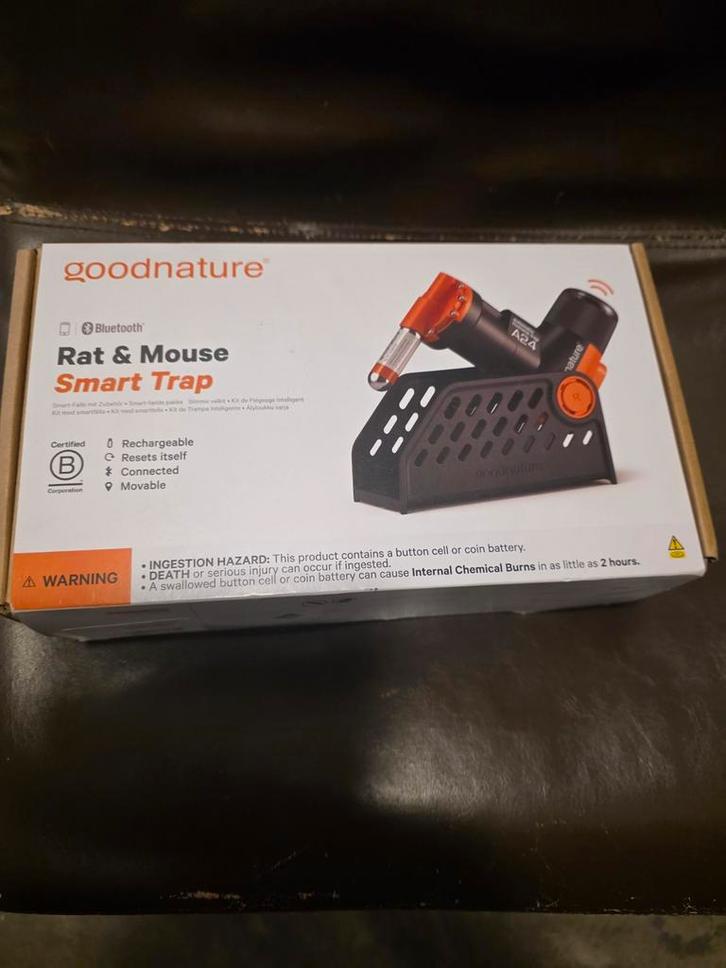 Goodnature Rat & Muis Smart Trap met Bluetooth, Tuin en Terras, Bestrijdingsmiddelen, Nieuw, Ophalen