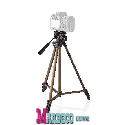 Camera, Video Statief Pan & Tilt max.127 cm Brons, Nedis, Nieuw, Minder dan 150 cm, Info@marbeco.nl