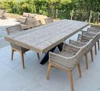 Tuintafel Tafel – Steigerhout – Gratis levering NL & BE, Verzenden, Nieuw, Rechthoekig, Hout