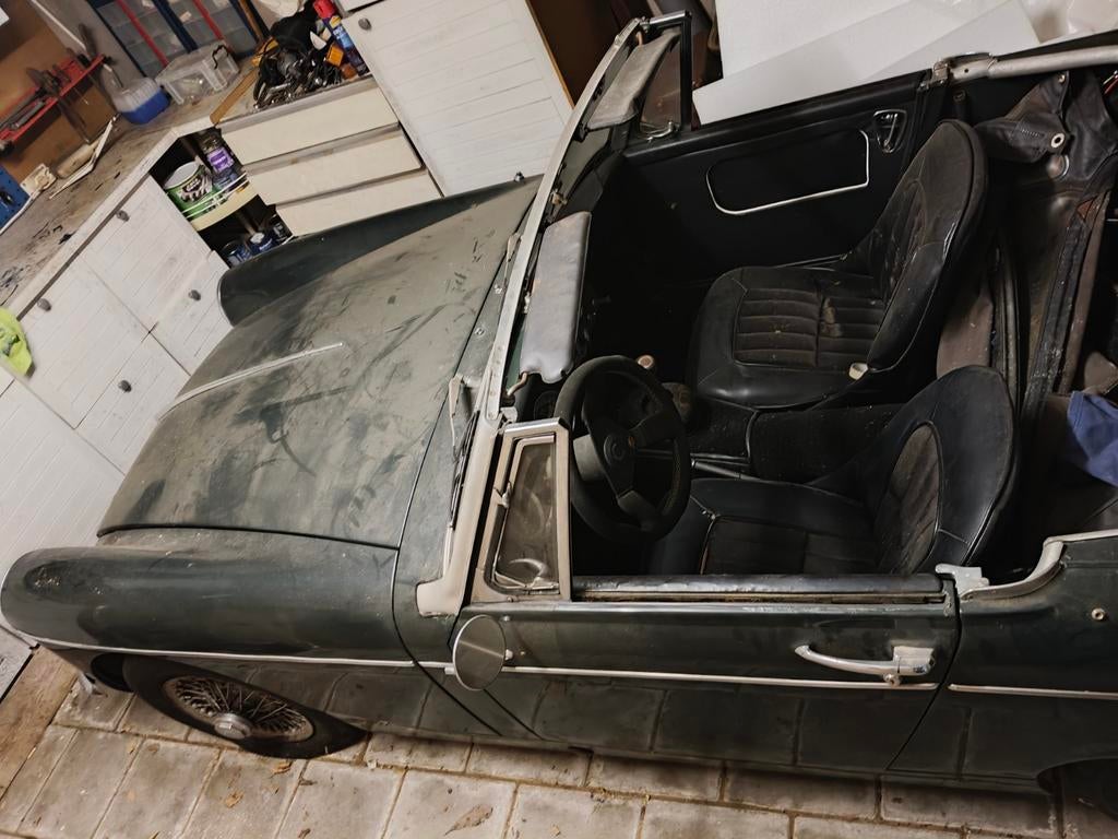MG Midget 1964 Barnfind!, Auto's, Oldtimers, Cabriolet, 948 cc, Handgeschakeld, Particulier