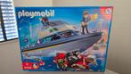 Playmobil 4429 Politieboot met accessoires nieuw in doos, Ophalen of Verzenden, Nieuw, Complete set