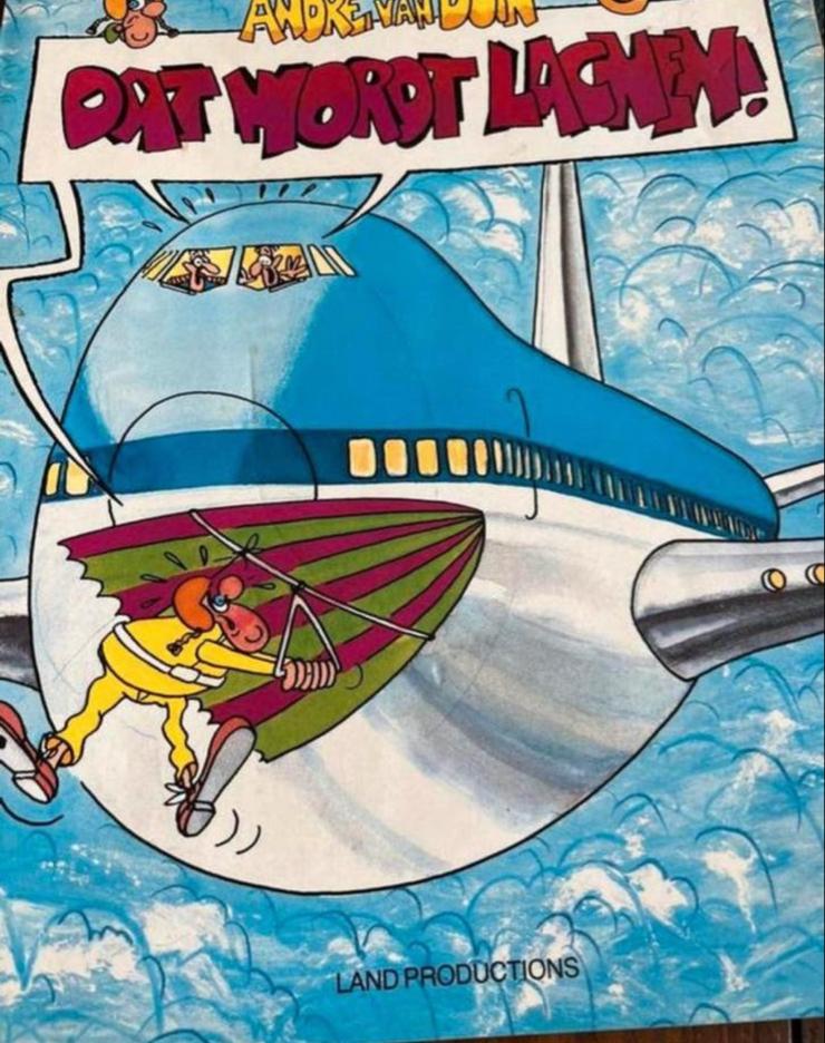 ANDRE VAN DUIN Dat wordt Lachen ! - Humoristisch Boek, Boeken, Stripboeken, Gelezen, Eén stripboek, Ophalen of Verzenden