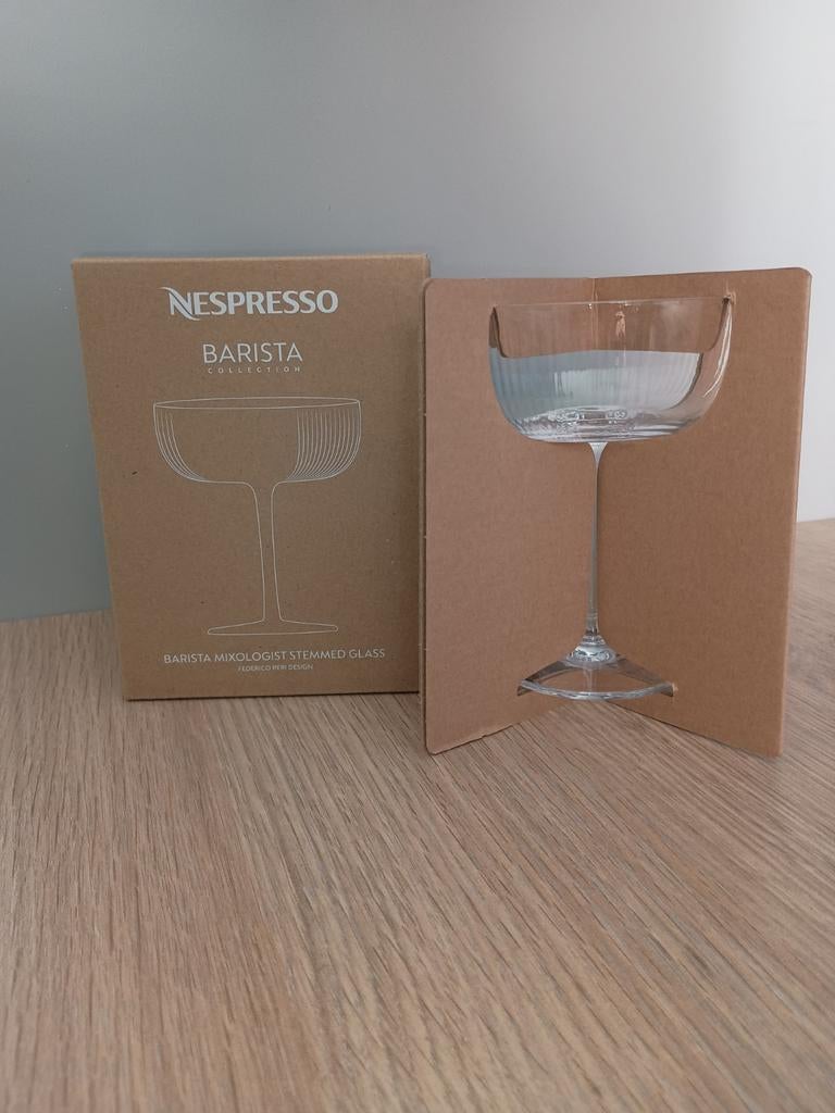 Nespresso glas, Verzamelen, Glas en Borrelglaasjes, Ophalen, Nieuw, Overige typen