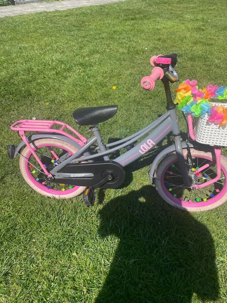 POPAL Lola., Fietsen en Brommers, Fietsen | Meisjes, Ophalen of Verzenden, Zo goed als nieuw, 16 inch, Handrem
