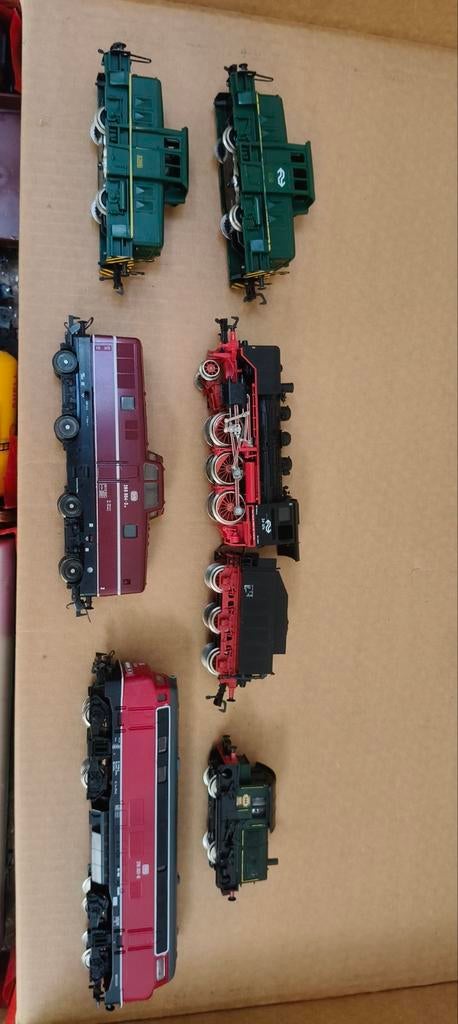 Diverse modelspoor locomotieven en wagons, Ophalen of Verzenden, Gebruikt, Gelijkstroom, Fleischmann