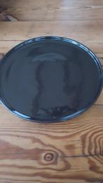 Zwarte taartschaal., Ophalen of Verzenden, Zo goed als nieuw, Overige stijlen, Kop(pen) en/of Schotel(s)