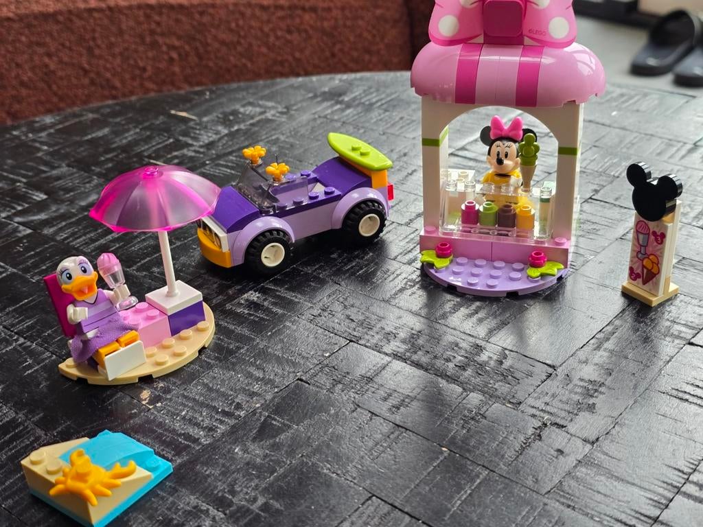 LEGO Disney Minnie Mouse's IJssalon (10773), Ophalen of Verzenden, Zo goed als nieuw, Complete set, Lego