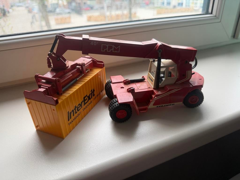 Joal schaalmodel PPM reachstacker met container, Ophalen of Verzenden, Gebruikt, Overige typen