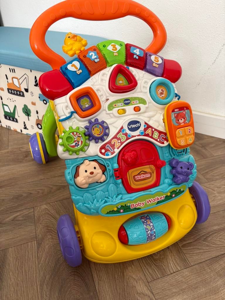 VTech Baby Walker / loopwagen Z.g.a.n., Kinderen en Baby's, Speelgoed | Vtech, Ophalen of Verzenden, Zo goed als nieuw, 6 maanden tot 2 jaar