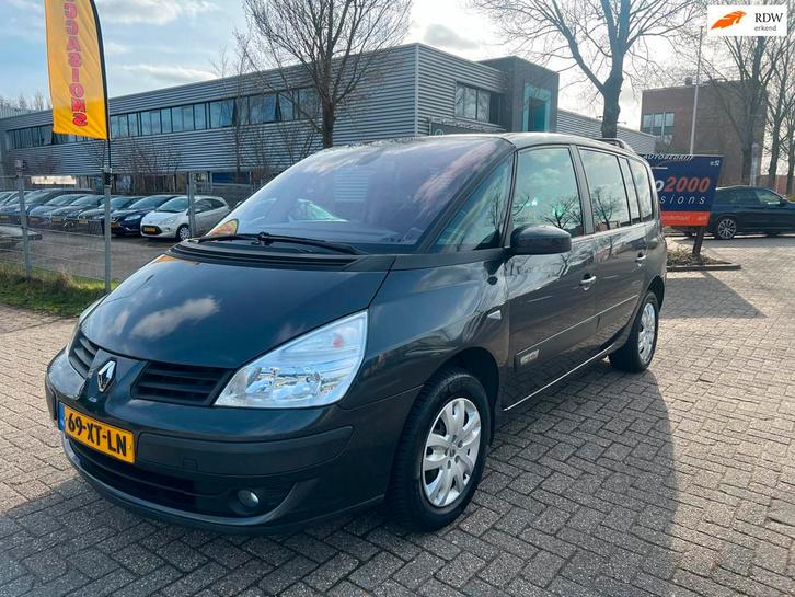 Renault Espace 2.0T Expression - AUTOMAAT - NIEUWE APK !, Auto's, Renault, Bedrijf, Te koop, Espace, ABS, Airbags, Airconditioning