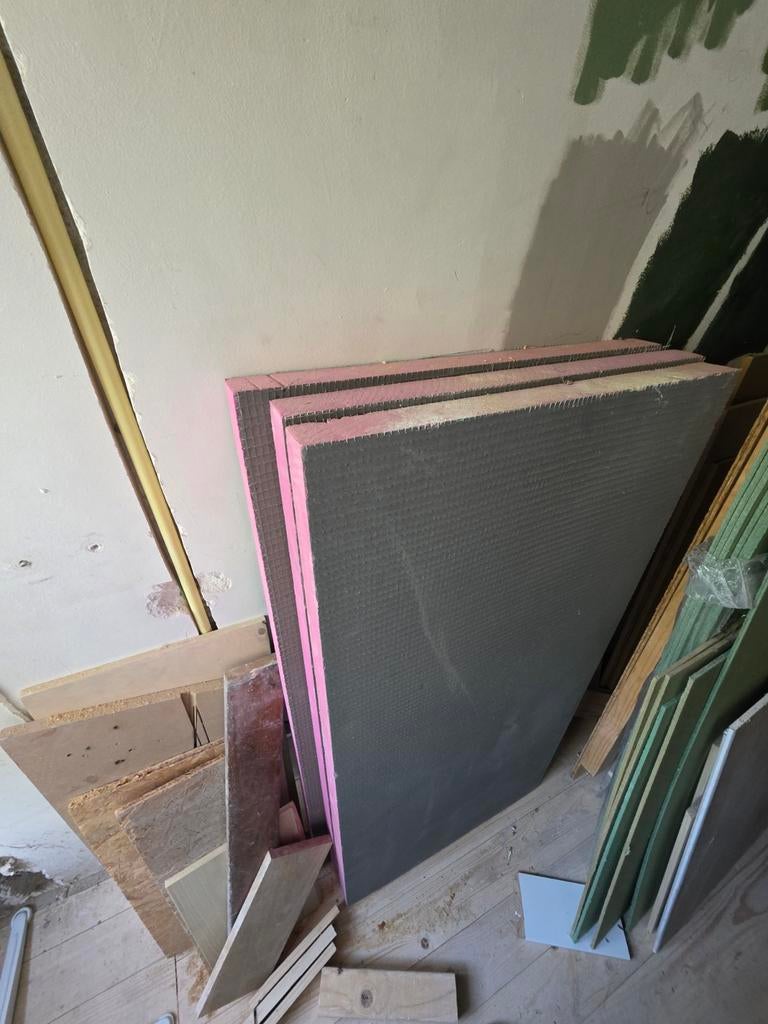 3x Qboard Basic Bouwplaat 1200x600x50mm, Doe-het-zelf en Verbouw, Ophalen, Overige materialen, 4 tot 8 cm, Muurisolatie