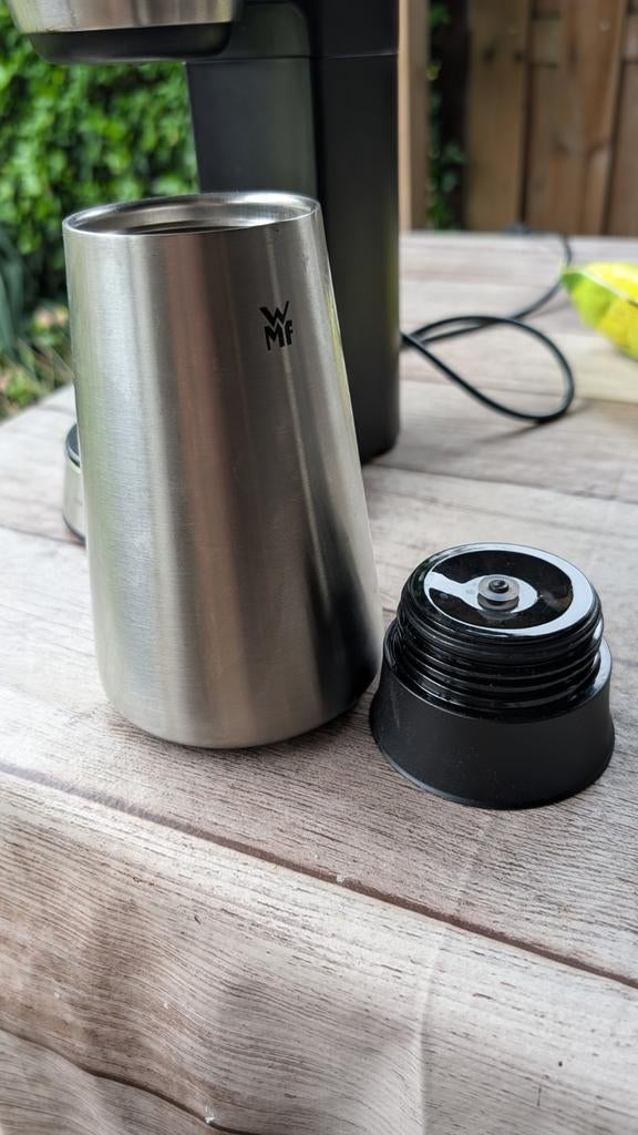 WMF Cromargan Koffiezetapparaat met Thermoskan, Koffiemachine, Gemalen koffie, Ophalen of Verzenden, Zo goed als nieuw