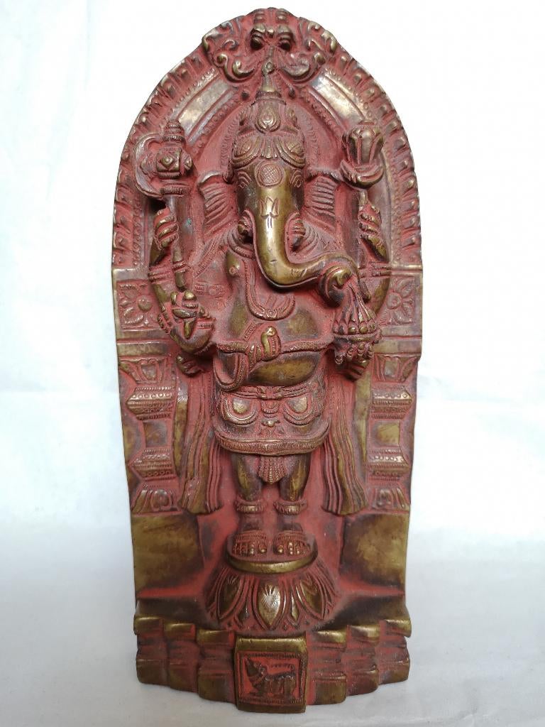 Brons Ganesha uit India, Antiek en Kunst, Ophalen of Verzenden