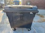 Grote zwarte container 1100 liter, Ophalen of Verzenden, ., ., .