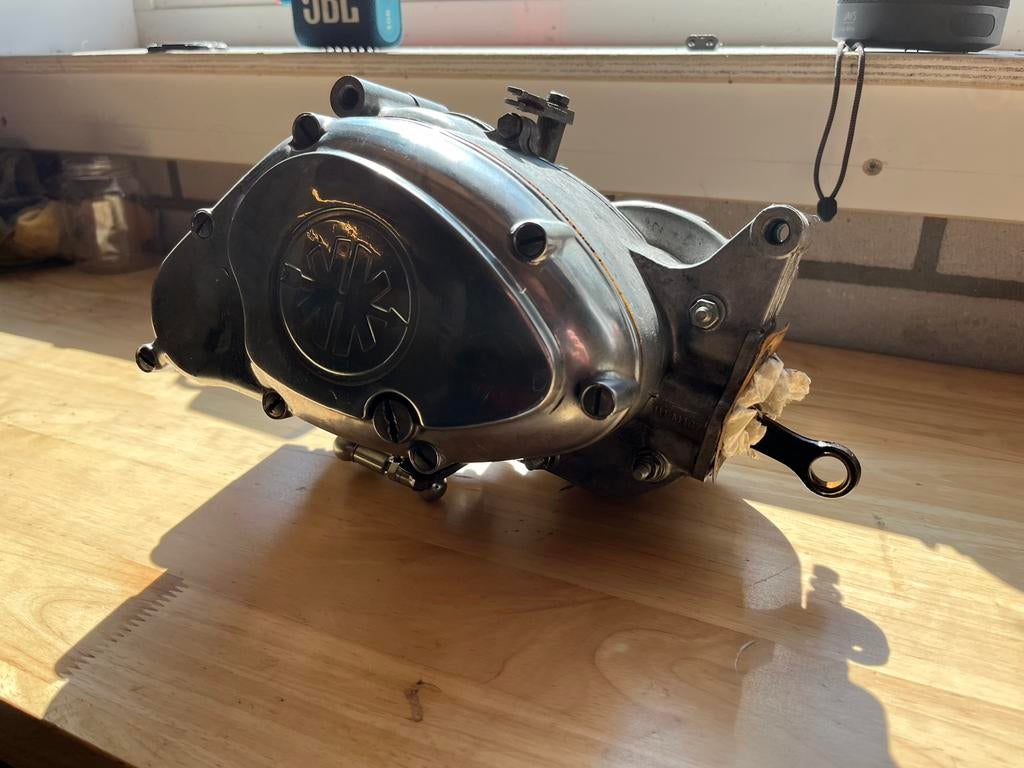 Motorblok 3-bak kickstart, Fietsen en Brommers, Brommeronderdelen | Kreidler, Ophalen, Gebruikt, Blok