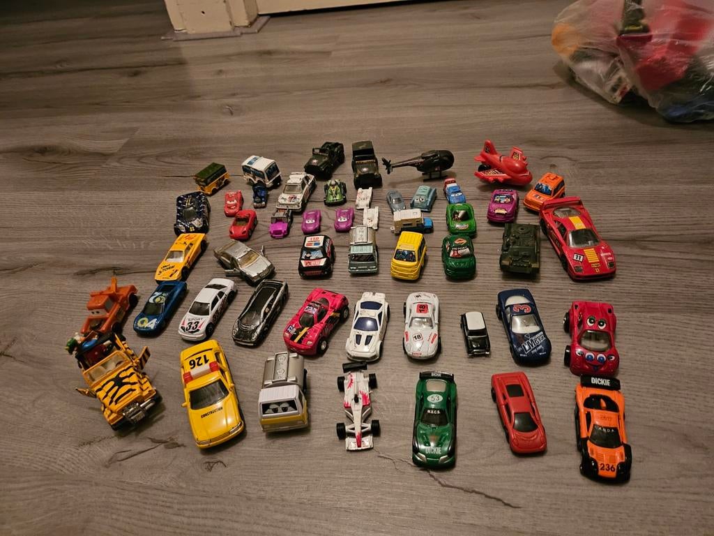 Auto speelgoed, Ophalen