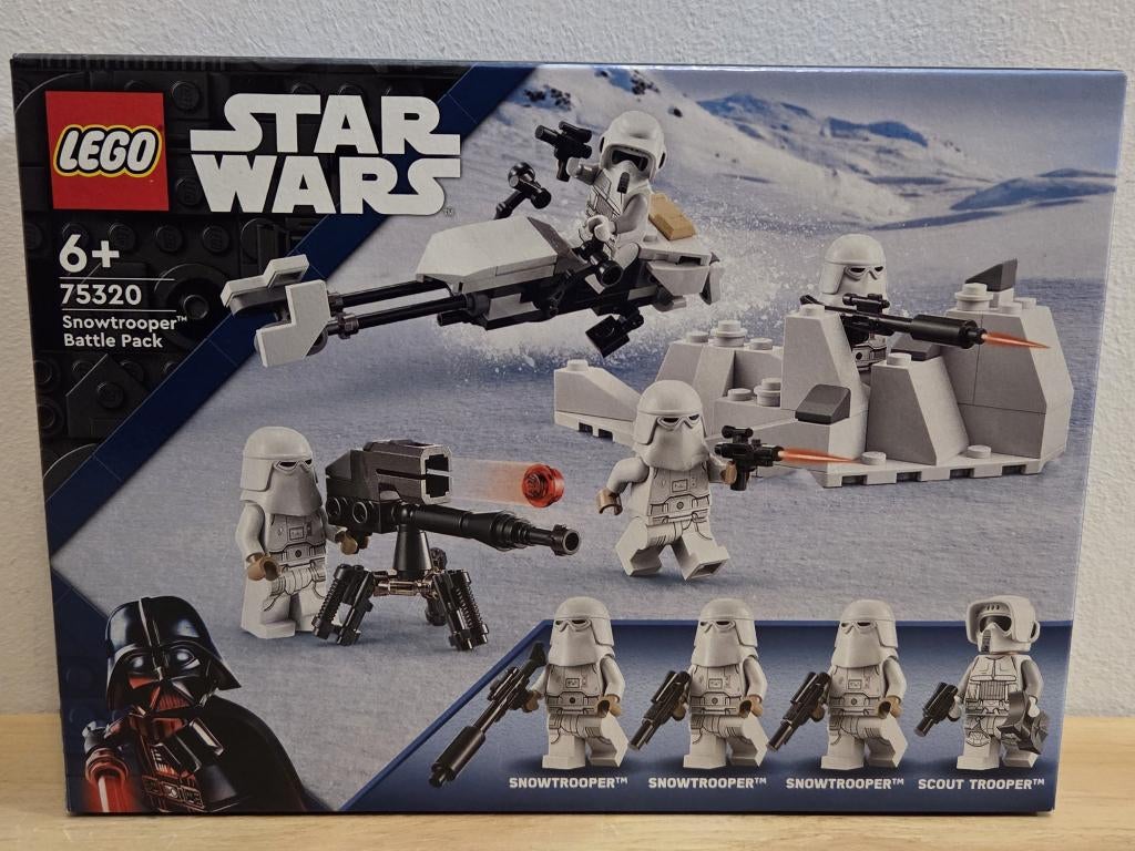 (GESEALD) 22x Lego 75320 Snowtrooper Battle Pack, Kinderen en Baby's, Speelgoed | Duplo en Lego, Ongeopend/sealed, Lego, Nieuw