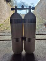 Duikfles dubbel 18, Watersport en Boten, Duiken, Ophalen, Zo goed als nieuw, Duikfles