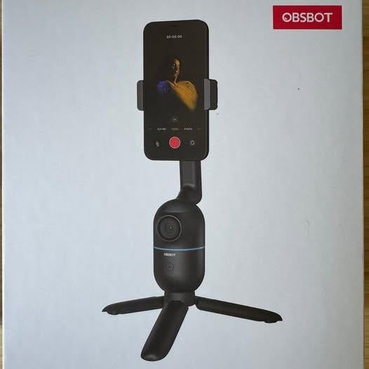 OBSBOT ME; AI-Powered selfie telefoonhouder (video's). nieuw, Ophalen of Verzenden, Nieuw, Minder dan 150 cm, Ministatief
