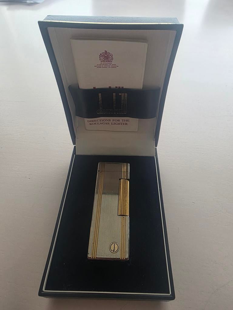 Dunhill aansteker, Verzamelen, Ophalen of Verzenden, Zo goed als nieuw, Aansteker