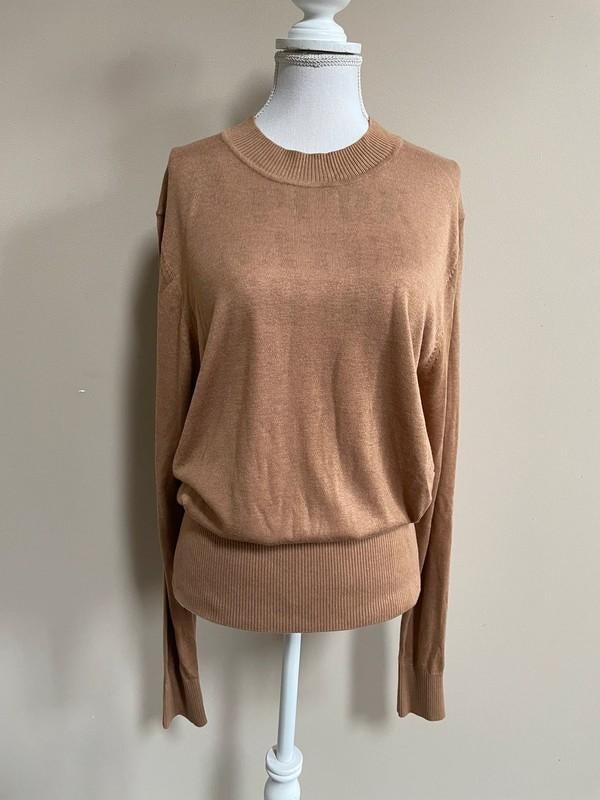 Scotch & Soda lichtbruin truitje XL Nieuw, Bruin, Maat 46/48 (XL) of groter, Nieuw, Scotch & Soda