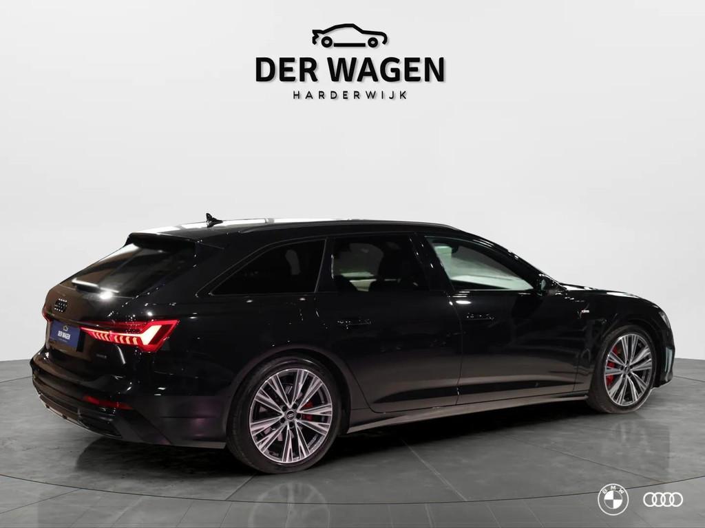 Audi A6 55e S COMPETITION / B&O AUDIO / ACC / 20", Automaat, 4 cilinders, Zwart, Plug-in hybride