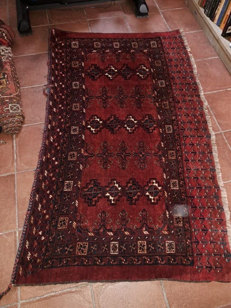 Een partij van 12 oosterse tapijten van meer dan 50 jaar oud, Verzenden, Gebruikt, Rechthoekig, 200 cm of meer