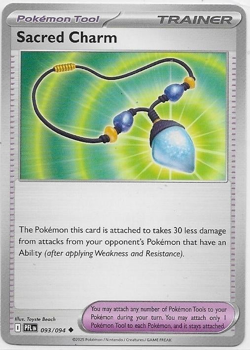 Phantasmal Flames,  Sacred Charm [uncommon] 93/94, Verzenden, Nieuw, Losse kaart