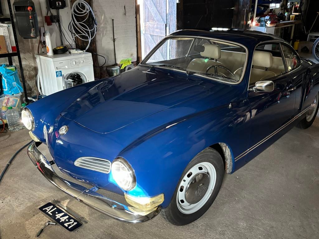 Volkswagen Karmann Ghia 1970, Auto's, Volkswagen, Particulier, Benzine, Coupé, Geïmporteerd, Blauw, Ophalen
