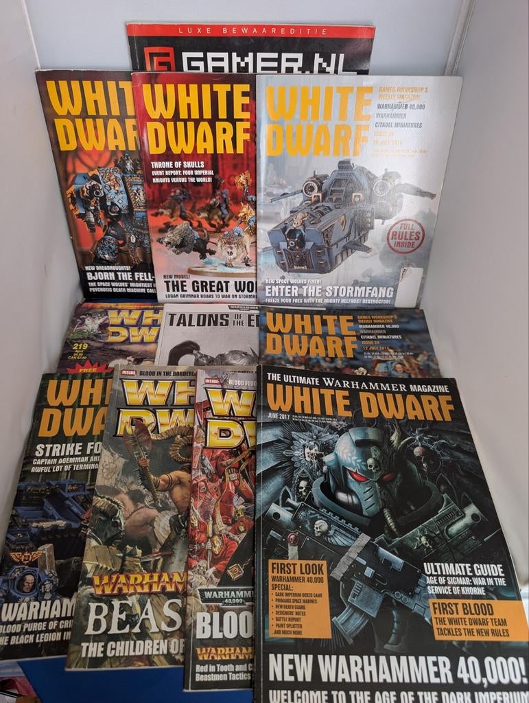 White Dwarf Magazines - Warhammer Collectie (10 stuks), Boeken, Ophalen of Verzenden, Gelezen, Overige typen
